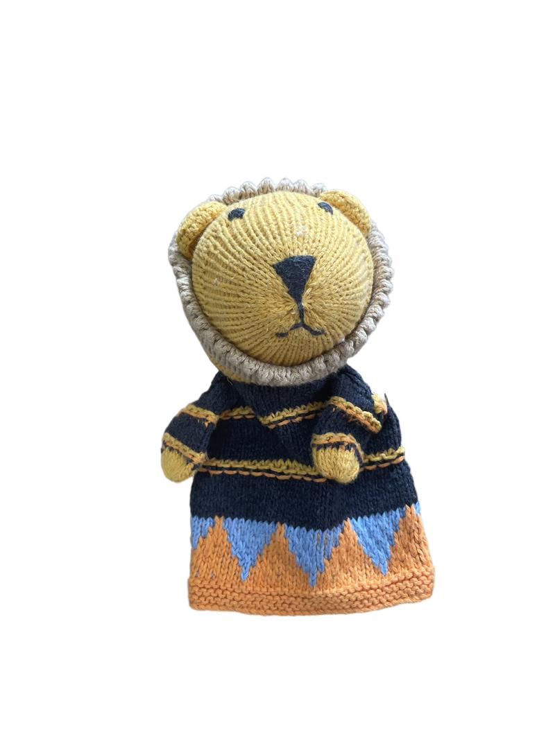 Preloved Toys - Hand Crafted Kinit Lion Hand Puppet. - Chunki Chilli