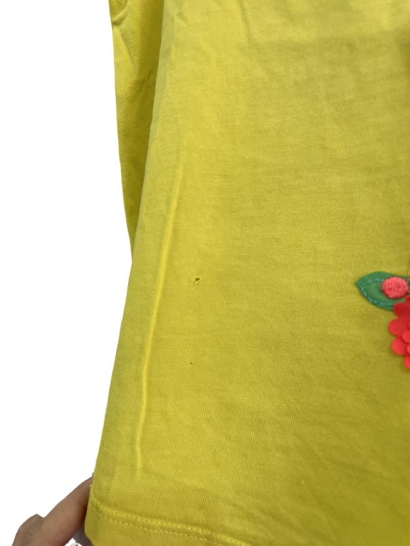 Preloved Mini Boden - Yellow Toucan Applique T Shirt (4-5y)