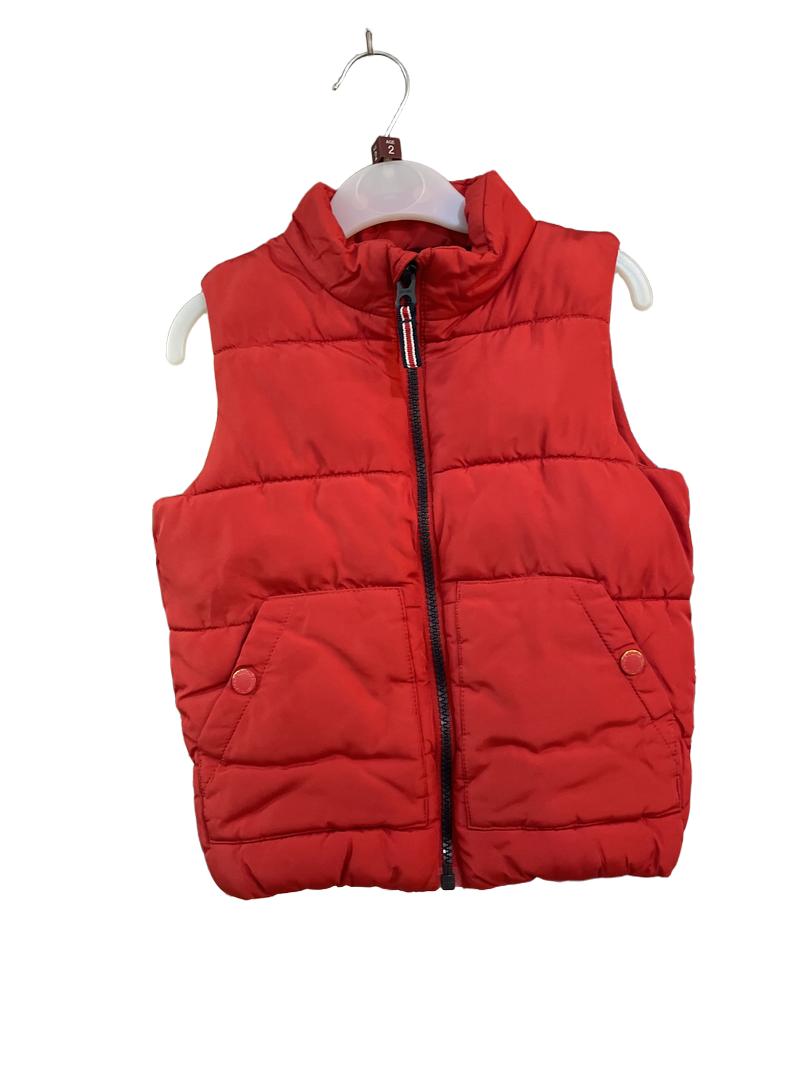 Preloved Next - Red Puffer Gilet (2-3y)