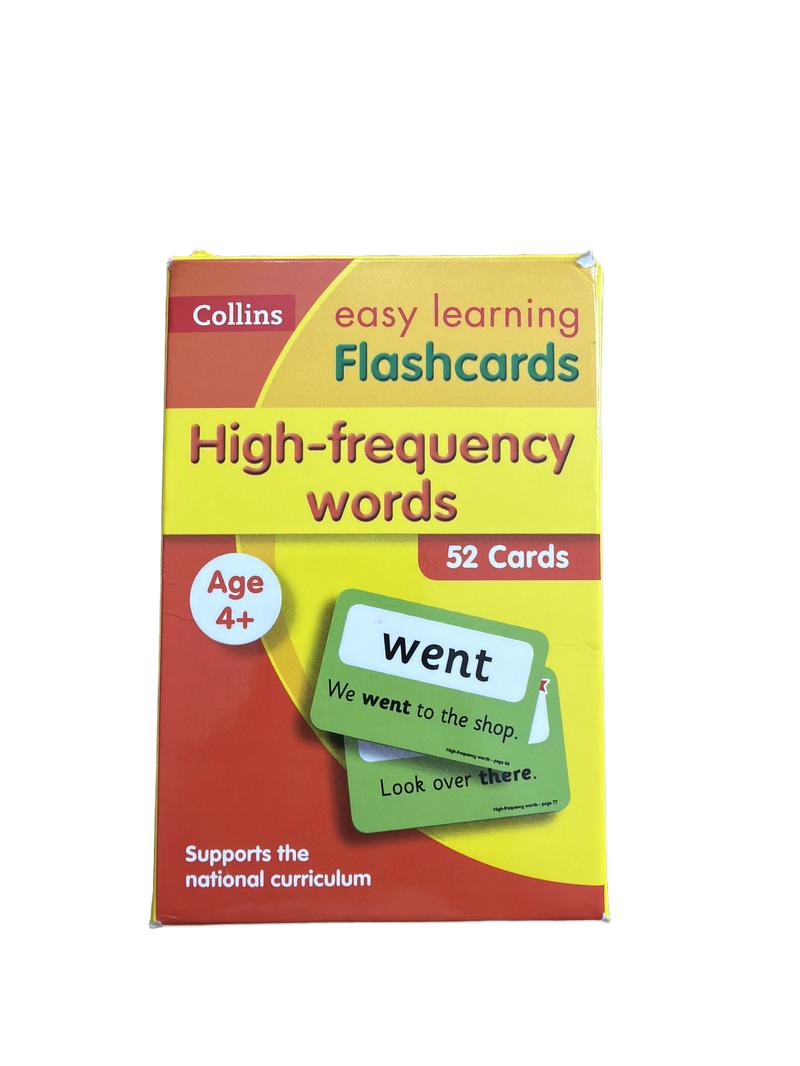 Preloved Toys - Easy Learning High-frequency Words Flashcards - Collins