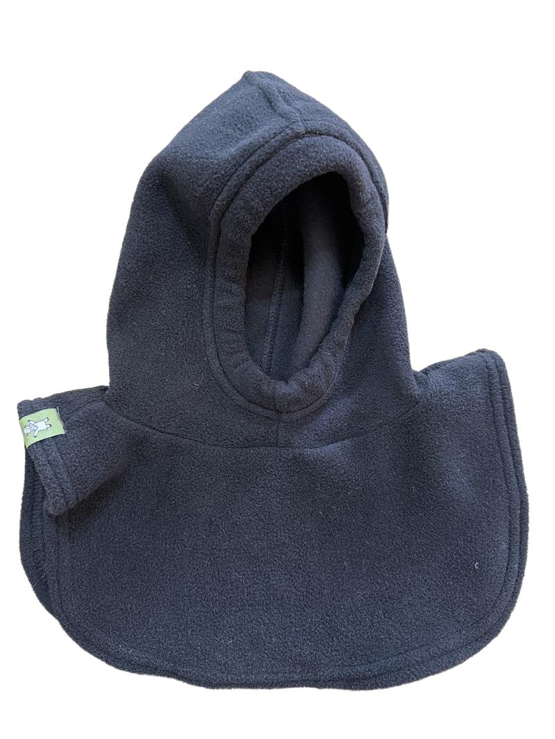 Preloved Unknown Brand - Black Fleece Hood And Neck Warmer, Snood, Balaclava