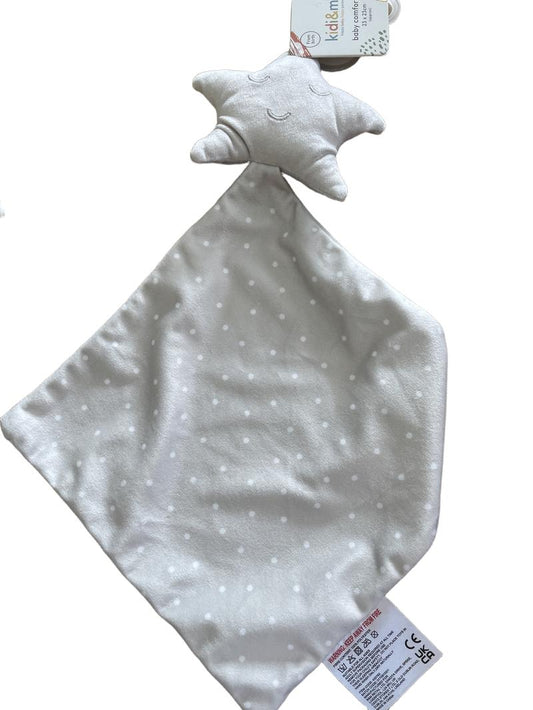 Preloved Toys - Grey Baby Comforter. - B&M