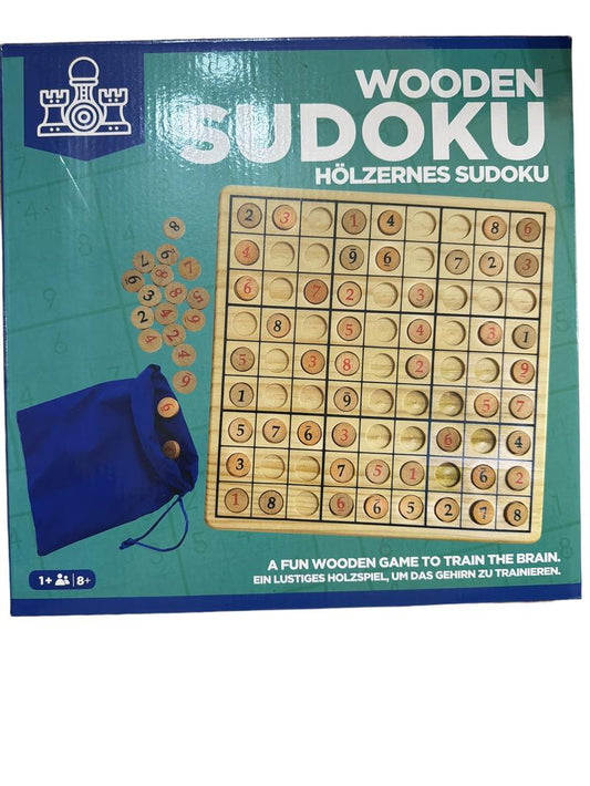 Preloved Toys - Wooden Sudoku - Smyths Toys