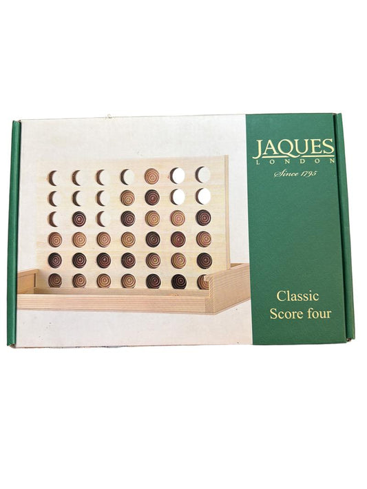 Preloved Toys - Classic Wooden Score Four (Connect Four Knockoff) - Jaques London