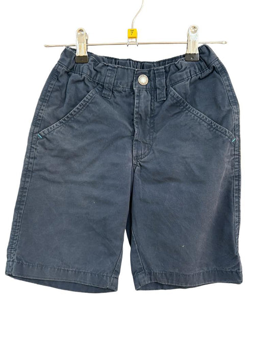 Preloved Polarn O. Pyret - Navy Chino Shorts (7-8y)