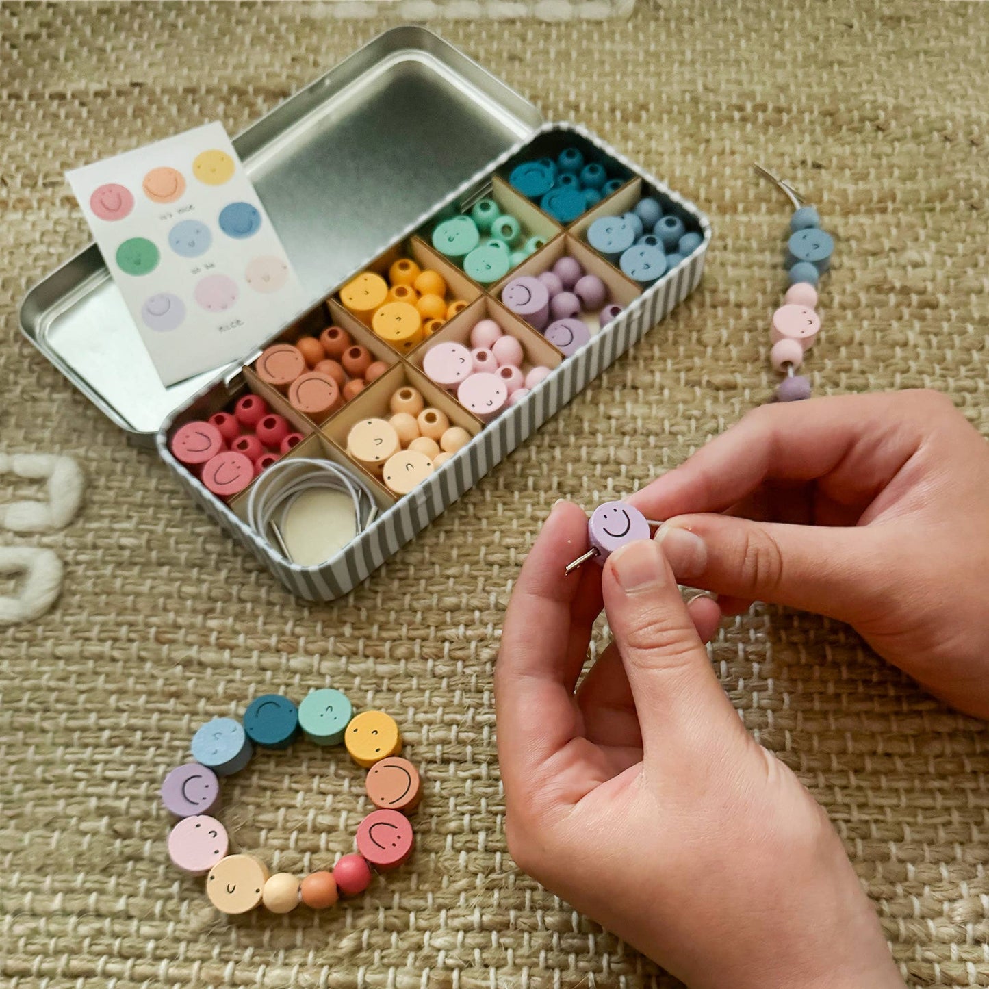 It's Nice To Be Nice Bracelet Beading Kit for Children