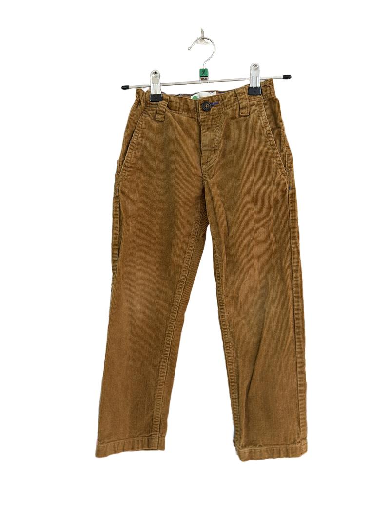 Preloved Boden - Brown Corduroy Trousers With Adjustable Waist. (5y)
