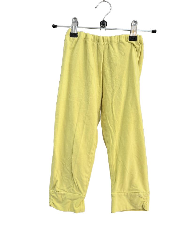 Preloved Zara Kids - Yellow Cropped Trousers Capris (11-12y)