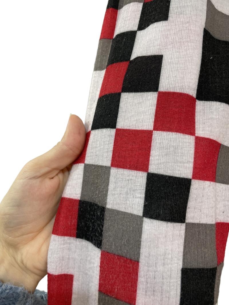 Preloved Mountain Warehouse - Red White Black Thermal Leggings Trousers (9-10y)