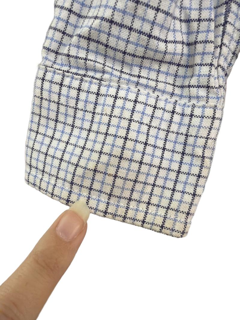 Preloved Ralph Lauren - Blue And Black Checkered Ralph Lauren Shirt. (4-5y, 3-4y)