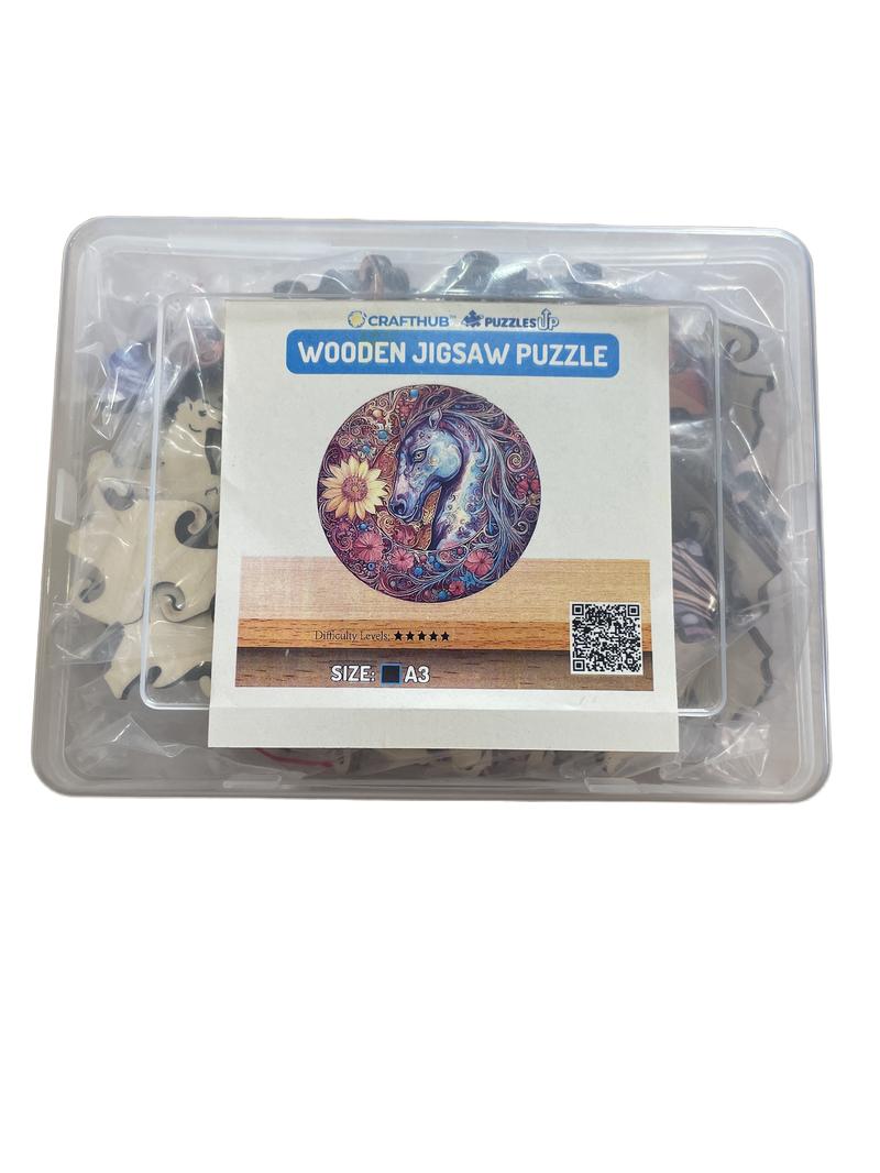 Preloved Toys - Wooden 121 Piece Jigsaw Puzzle. - Craft Hub
