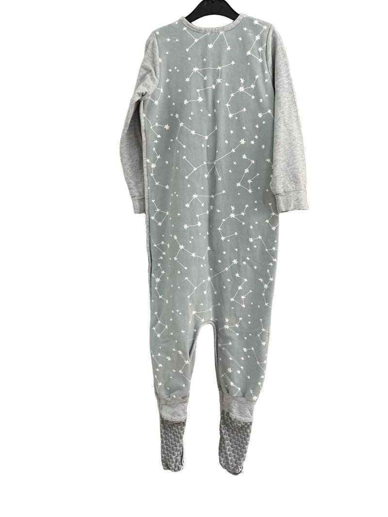 Preloved Love To Dream - Green Gray Stars Constellation Sleep Suit (4-5y)