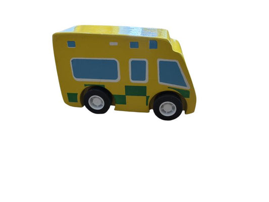 Preloved Toys - Mini Ambulance Yellow - Lanka Kade