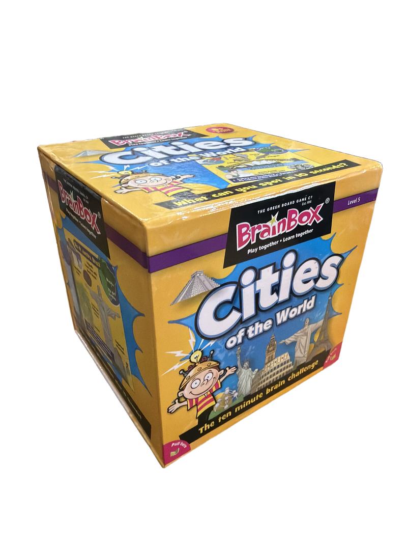 Preloved Toys - BrainBox - Cities Of The World - The Green Board Game Company