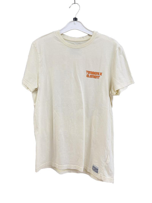 Preloved Element - Cream Timber! X Element Face T Shirt (11-12y)