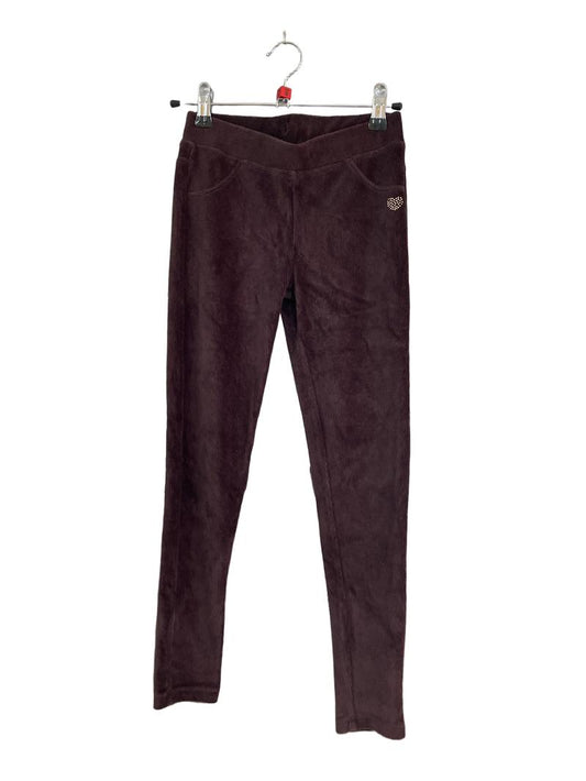 Preloved BluKids - Brown Velour Corduroy Effect Leggings (8-9y)