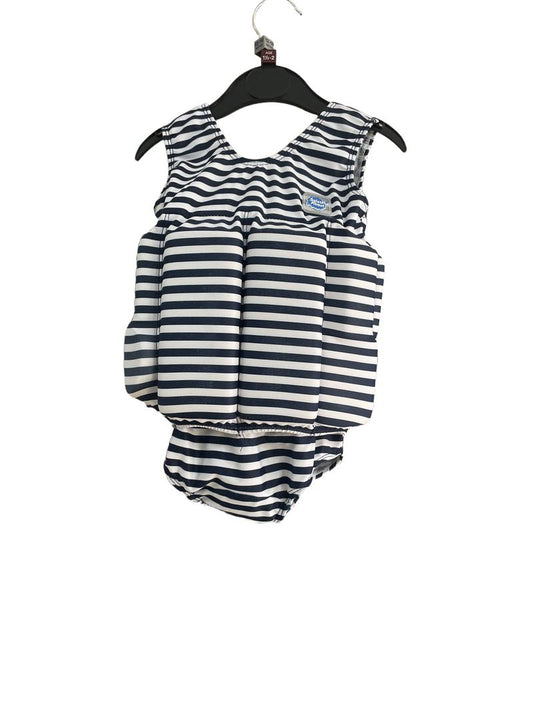 Preloved Splash About - Splash About Striped Swimsuit With Floats. (1-2)