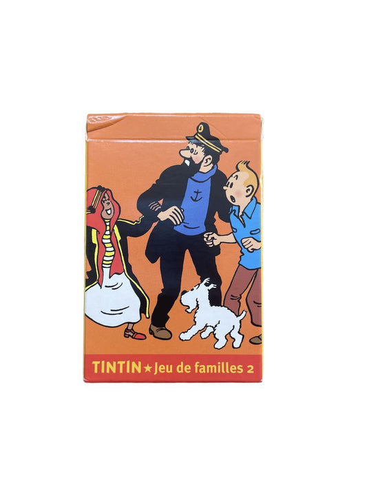Preloved Toys - TinTin Happy Families Card Game - Unknown Brand