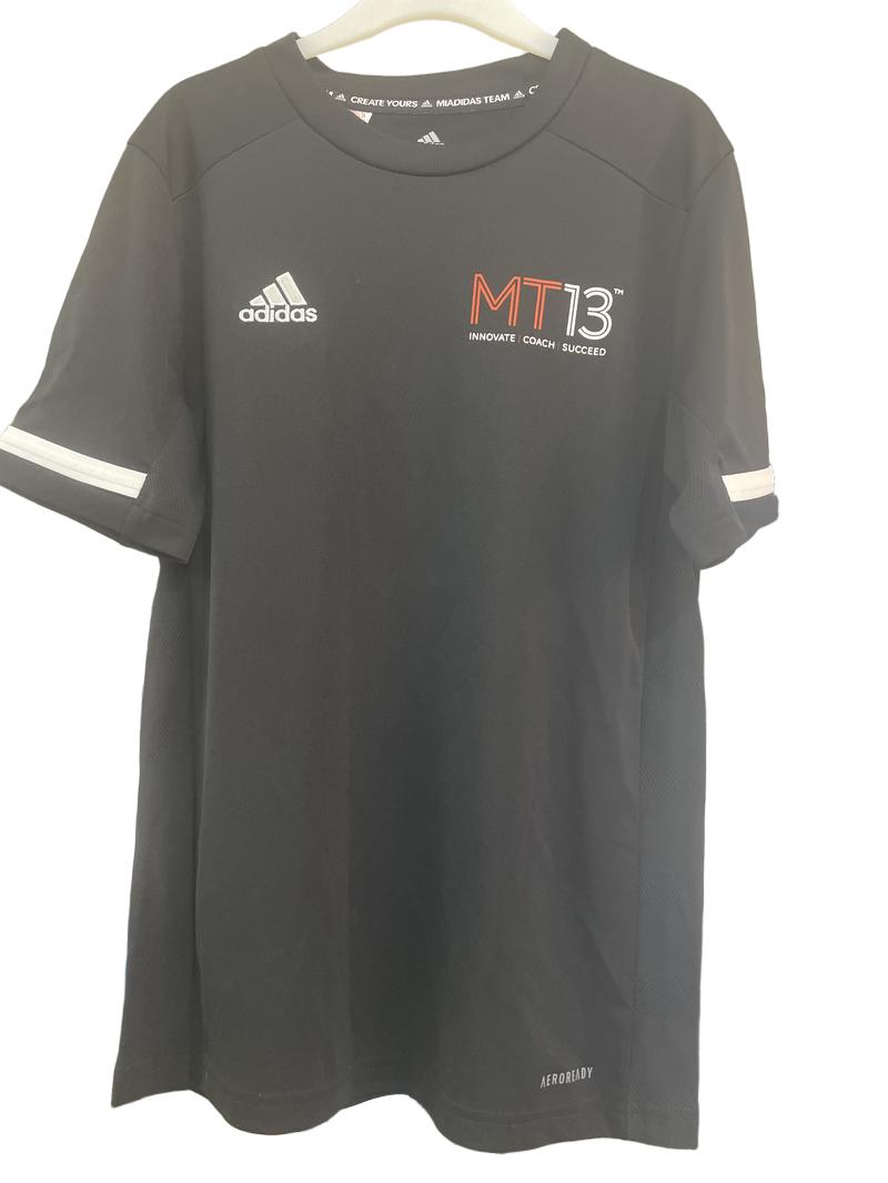 Preloved Adidas - Black. MT13 Athletic Short-sleeved Top (11-12y)