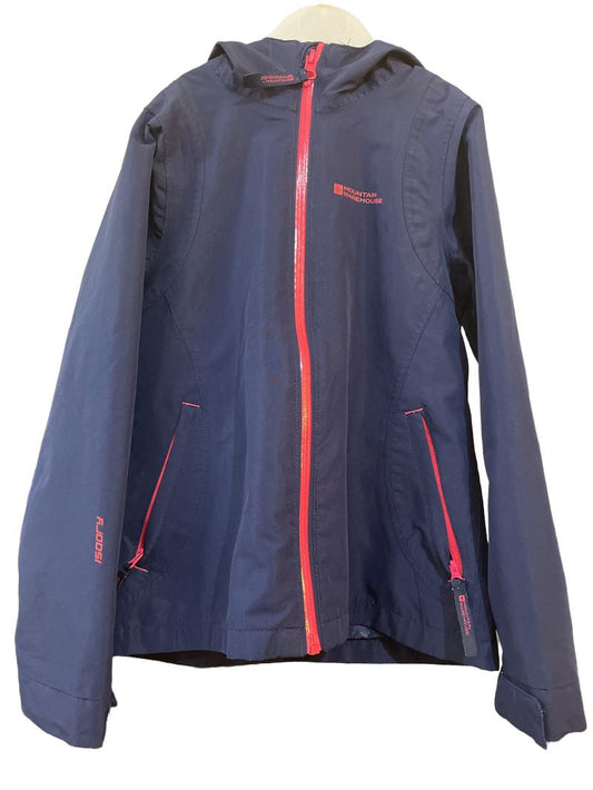 Preloved Mountain Warehouse - Navy Waterproof Jacket (7-8y)