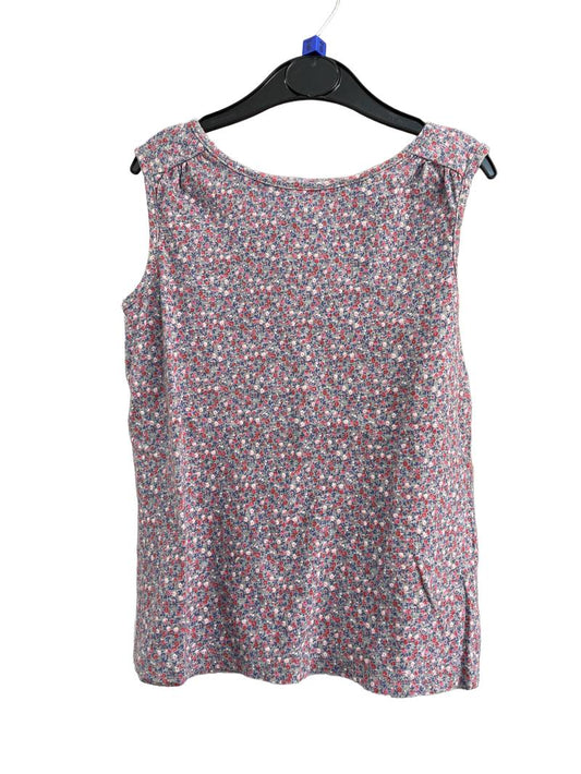 Preloved Gap Kids - Pink Purple Gray Sleeveless Top (6-7y)