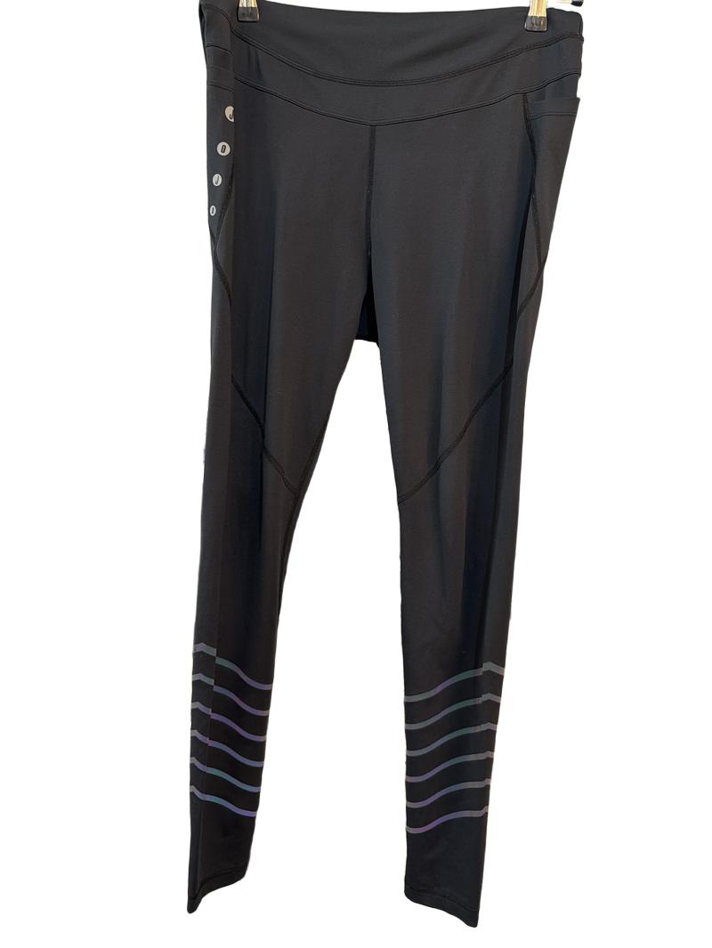 Preloved Jojo Maman Bebe - Black Maternity Over-bump Leggings (Medium)