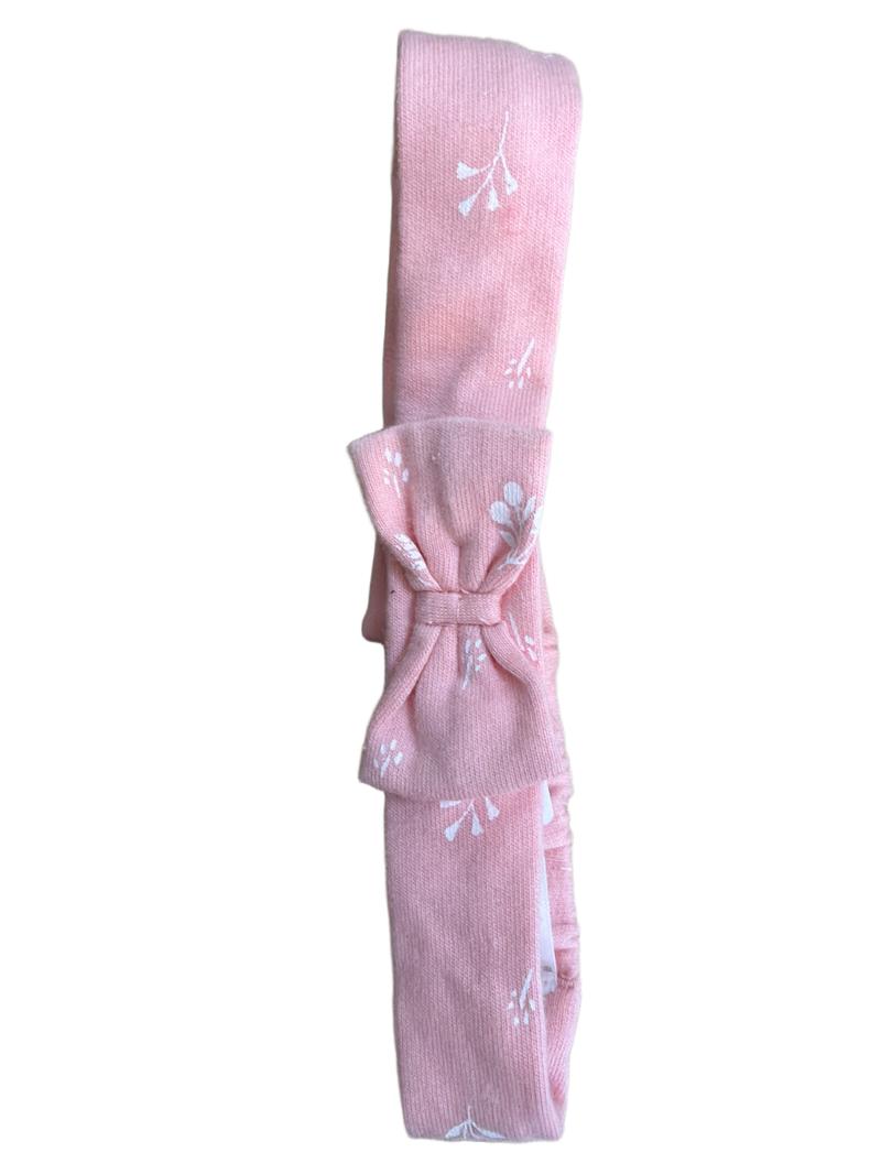 Preloved Mini Club - Pink Bow Headband (3-6m)