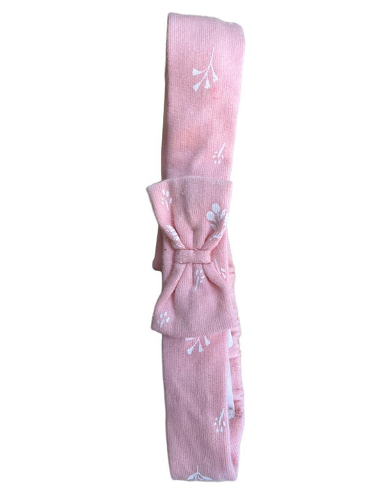Preloved Mini Club - Pink Bow Headband (3-6m)