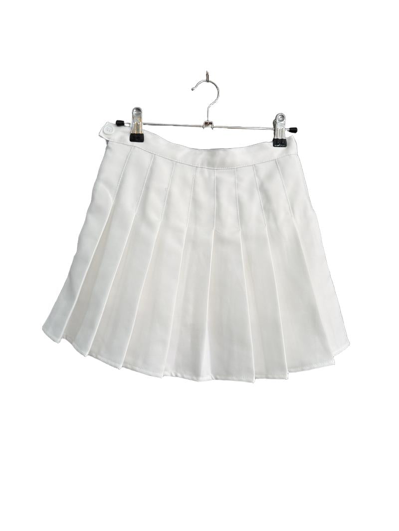 Preloved Unknown Brand - White Pleated Tennis Skort (12-13y, 13-14y)