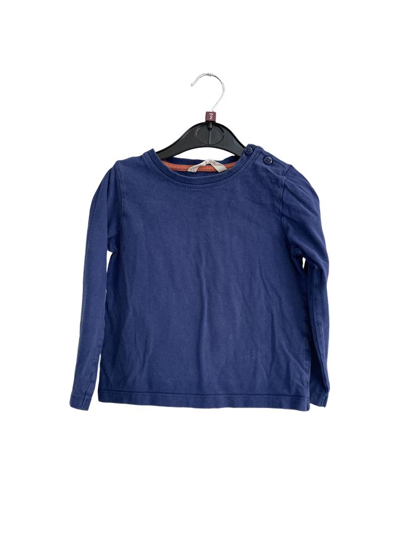 Preloved John Lewis - Blue Long-sleeved T Shirt (2-3y)
