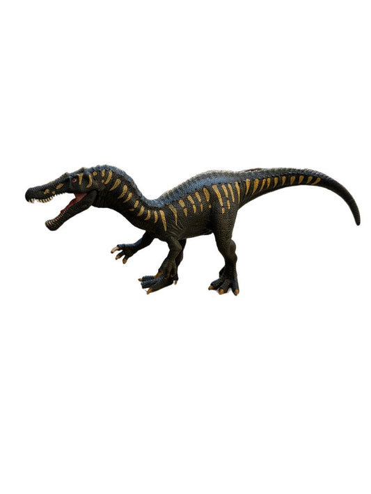 Preloved Toys - Blue Yellow Stripe Baryonyx Dinosaur  - Schleich