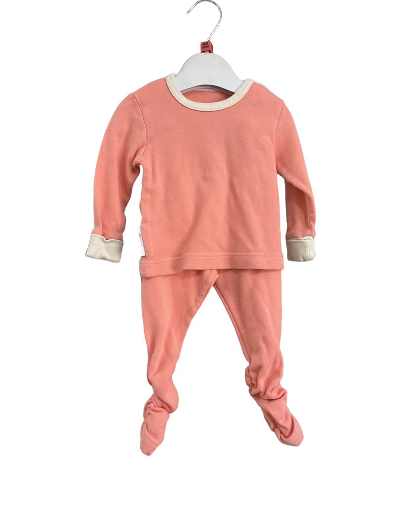 Preloved Melli - Pink Long-sleeve Pyjamas (0-3m)