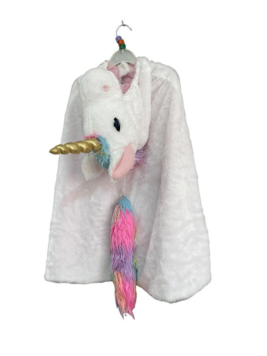 Preloved Dream Play Imagine - Unicorn Plush Cape, 3-6 Years (3-4y, 4-5y, 5-6y)