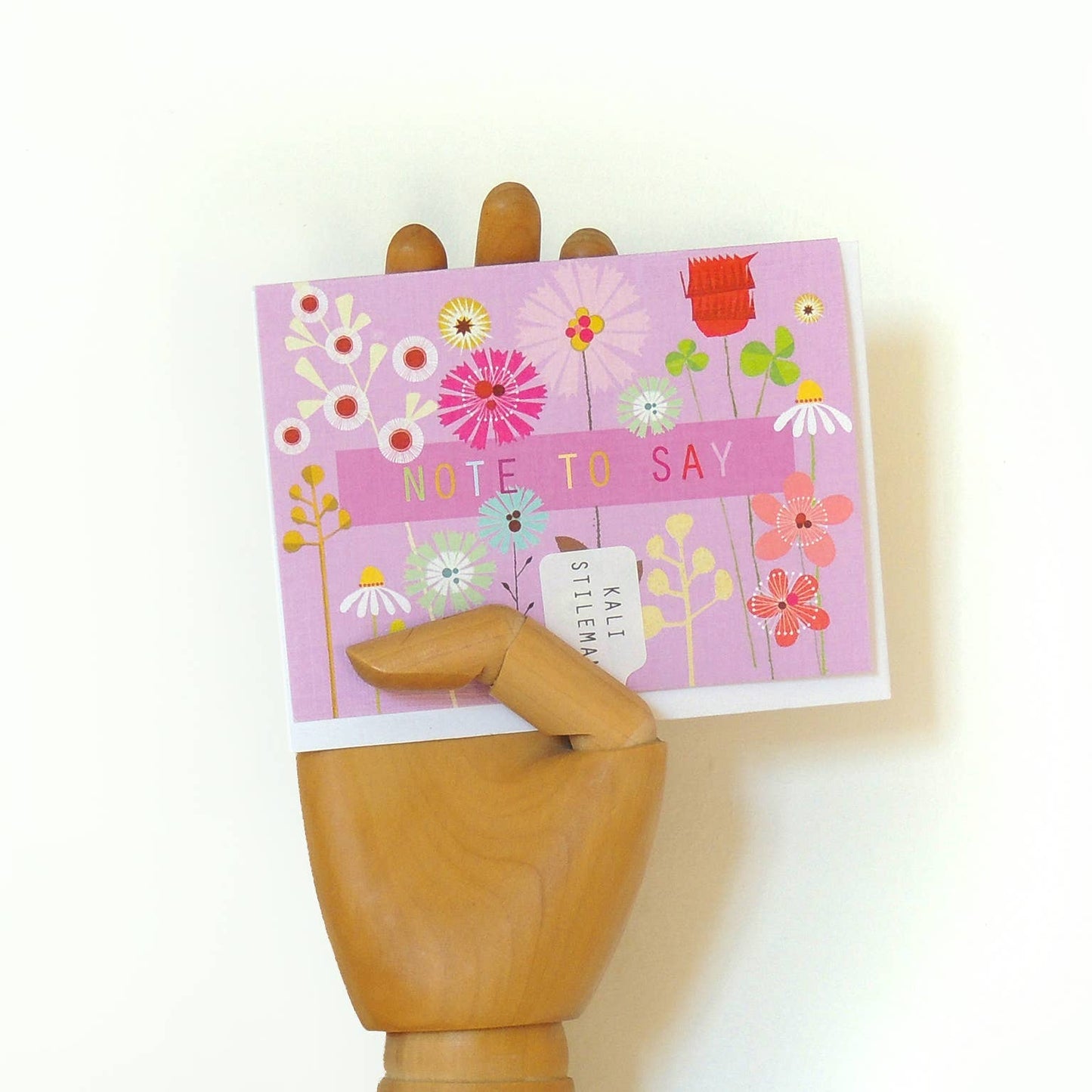 TW507 Mini Floral Note To Say Card