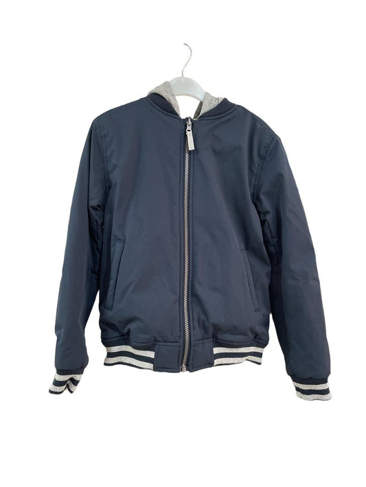 Preloved John Lewis - Navy Gray Reversible Windbreaker (11-12y)
