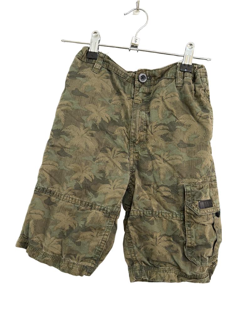 Preloved Regatta Great Outdoors - Green Palm Tree Camo Cargo Shorts (9-10y)