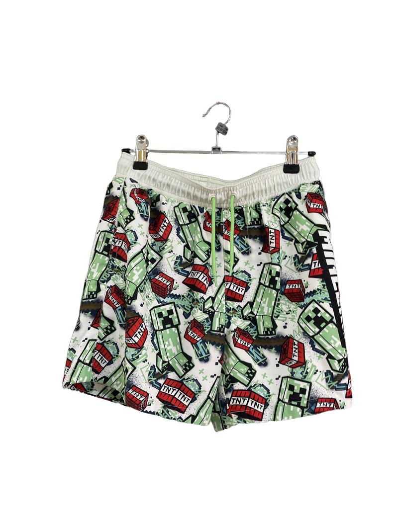 Preloved Next - Minecraft Swim Shorts (12-13y)