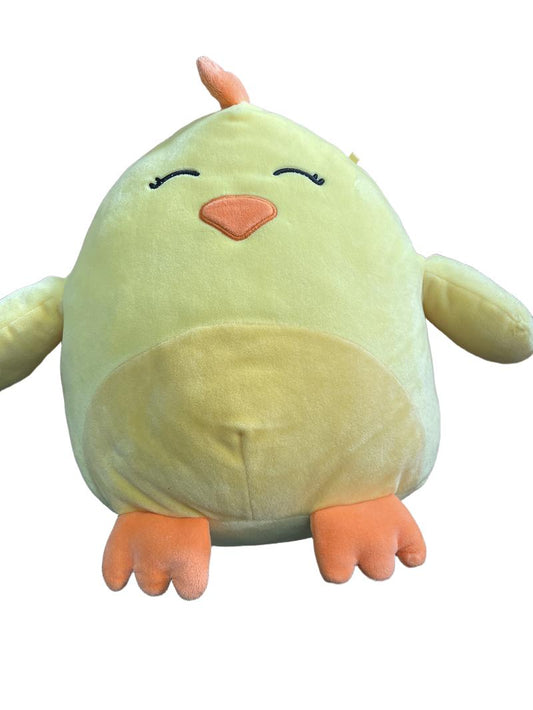 Preloved Toys - Large Yellow Chick Stuffed Animal Plush Squishie - Fountasia
