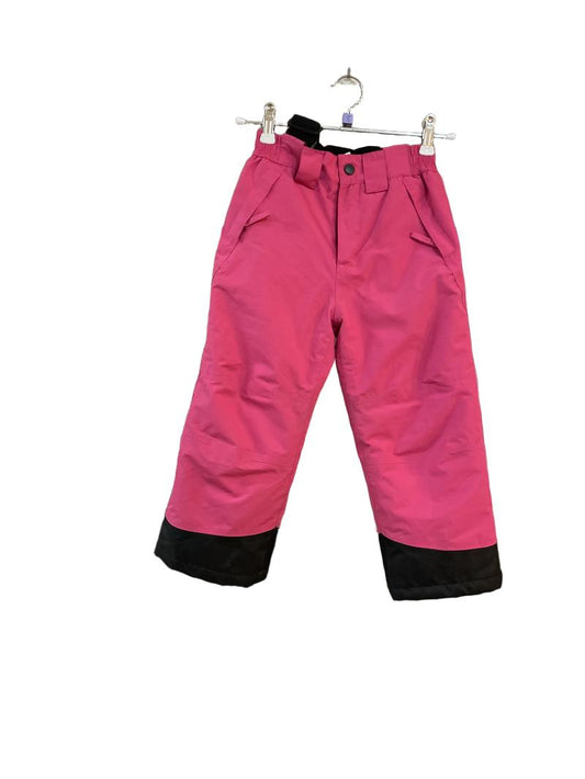 Preloved Crane - Pink Salopettes Ski Trousers (3-4y)