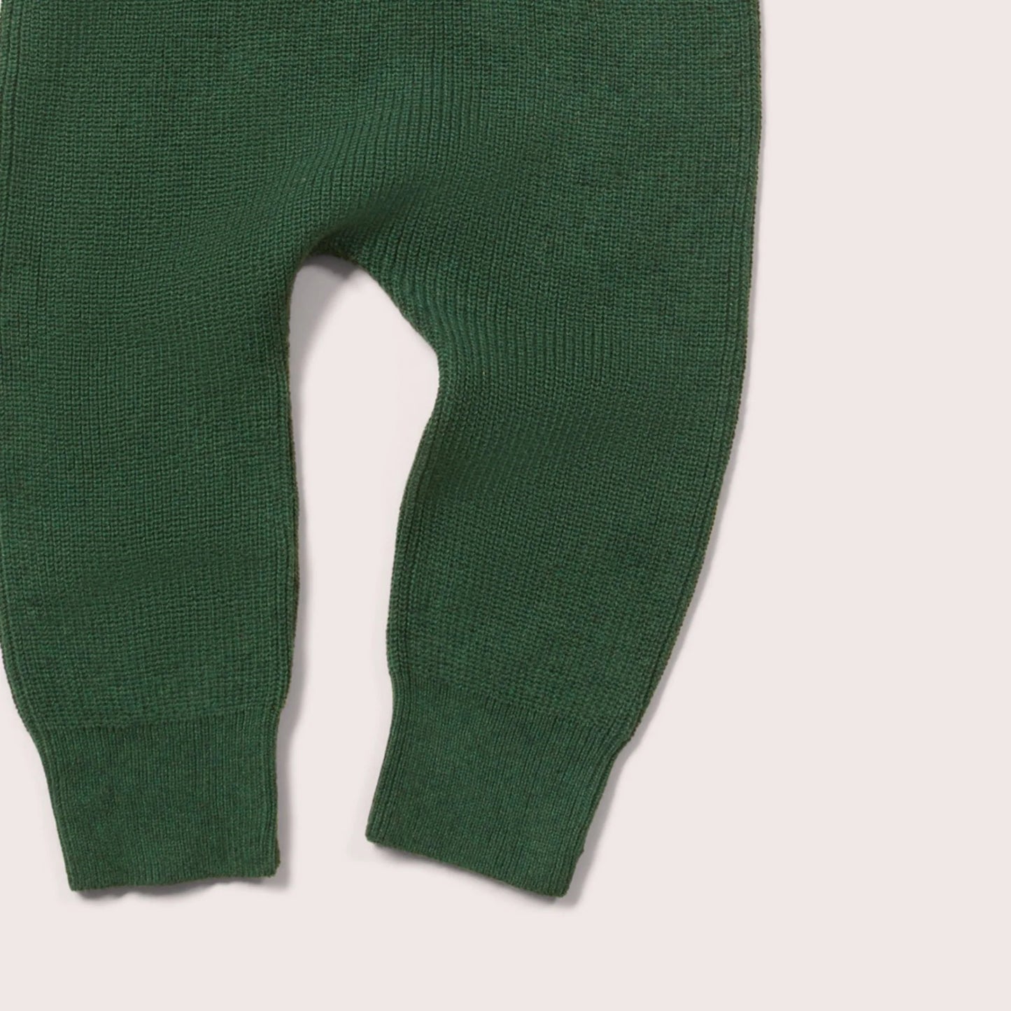 Little Green Radicals Olive Knitted Joggers