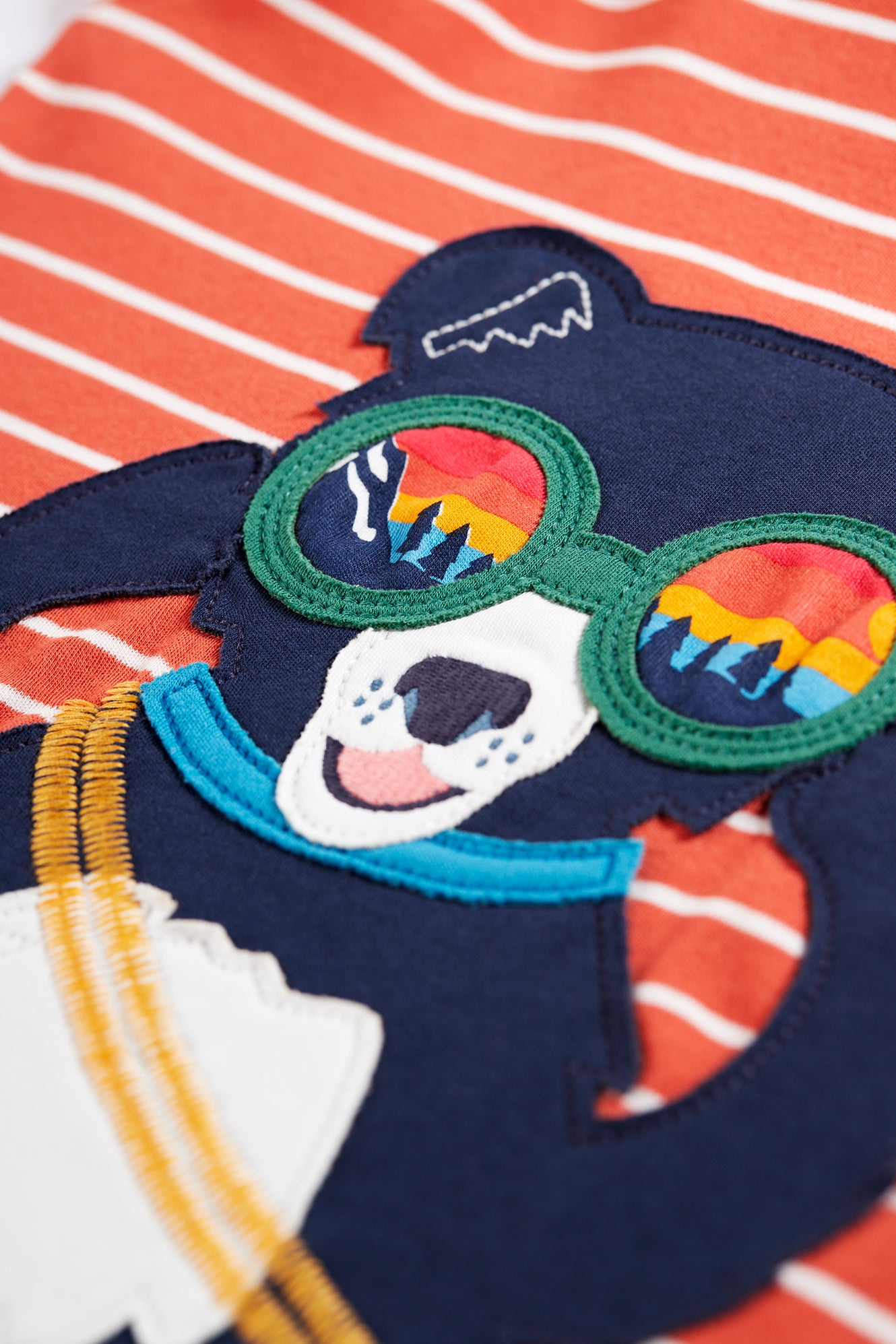 Frugi Discovery Applique Top