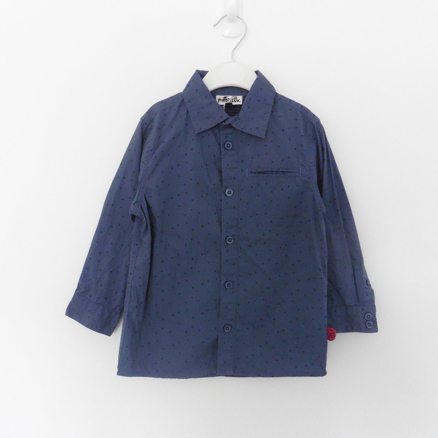 Pomp De Lux Dark Blue Shirt 2y