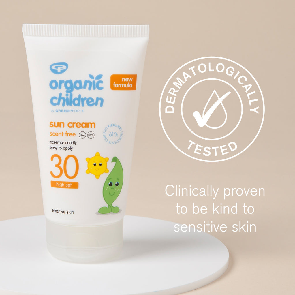 Green People - Organic Children Scent Free Sun Cream - SPF30