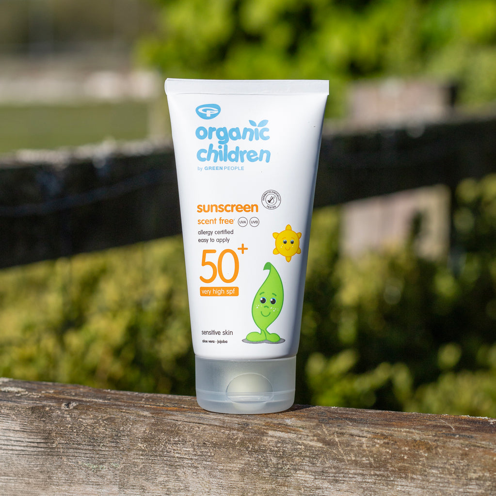 Green People - Organic Children Scent Free Sunscreen SPF50+