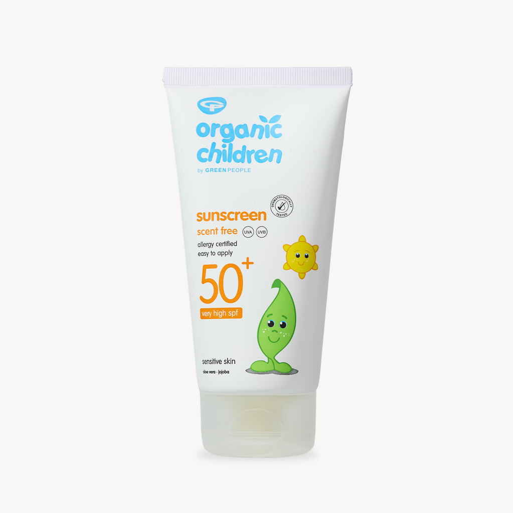 Green People - Organic Children Scent Free Sunscreen SPF50+