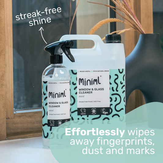 Miniml Window & Glass Cleaner - Mint - REFILL (per 10 ml)