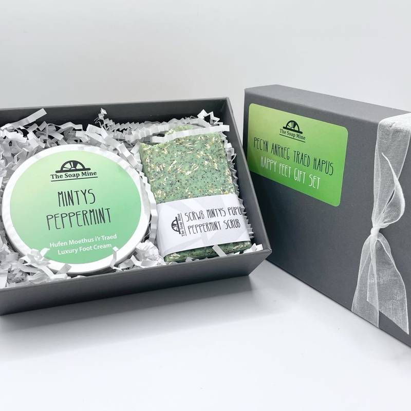 The Soap Mine Happy Feet Gift Set