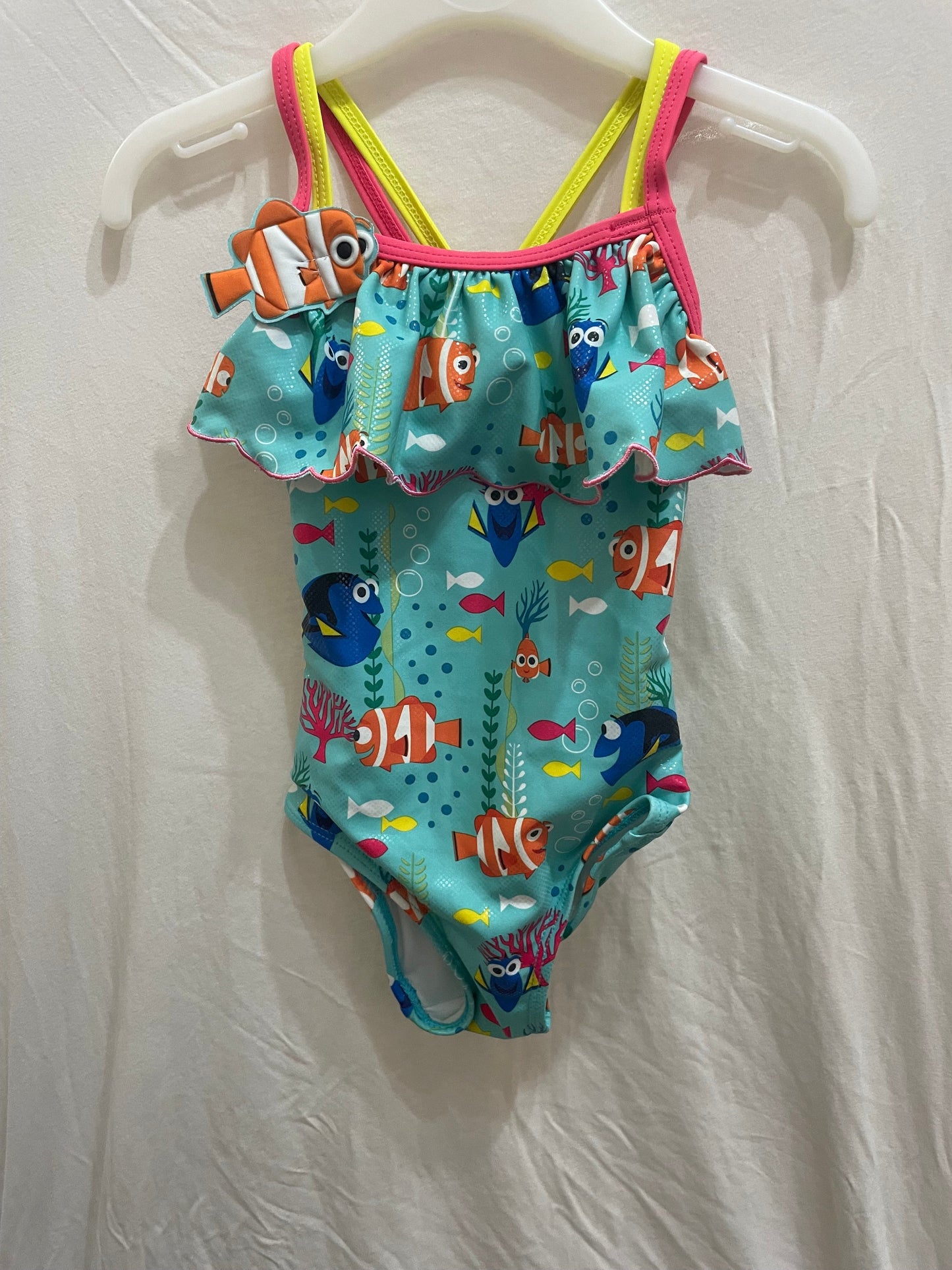 Preloved Disney Finding Nemo girl swimsuit 3y