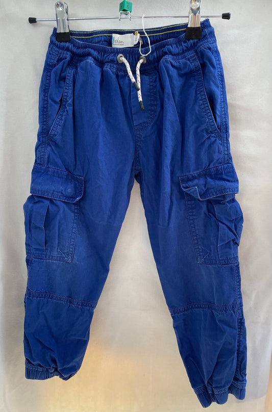 Preloved Boden blue cargo trousers 5y