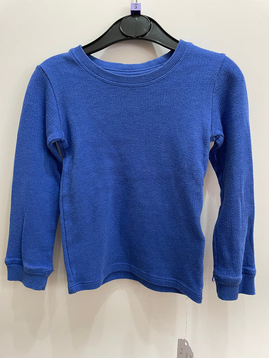 Preloved Marks & Spencer thermals LS shirt blue 3-4y